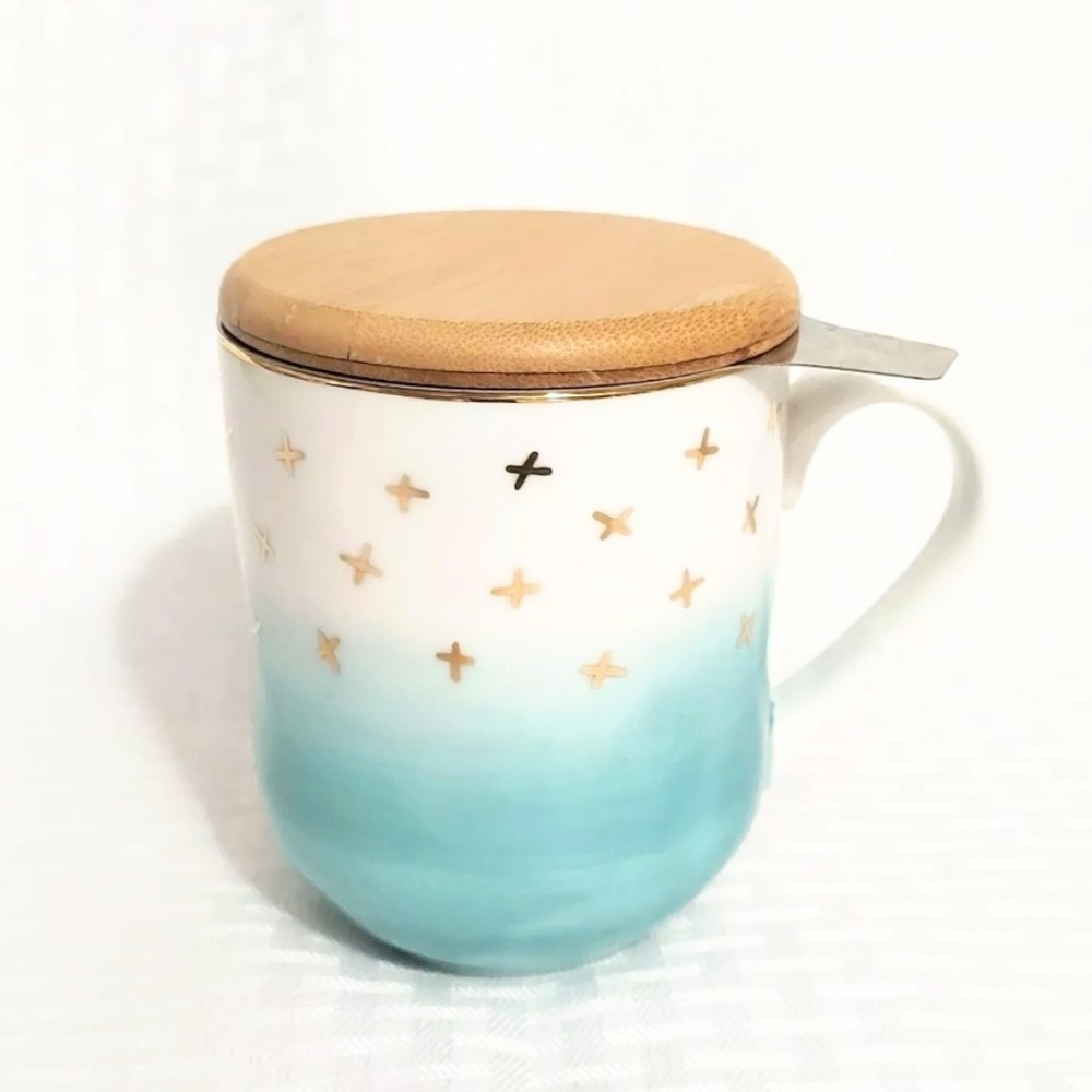 Pinky Up 12 oz Tea Cup And Infuser